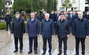 Память погибших в Мартовском наступлении почтили в Парке Славы