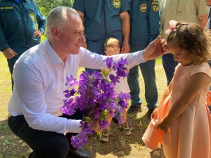 Президент Бадра Гунба посетил село Псху