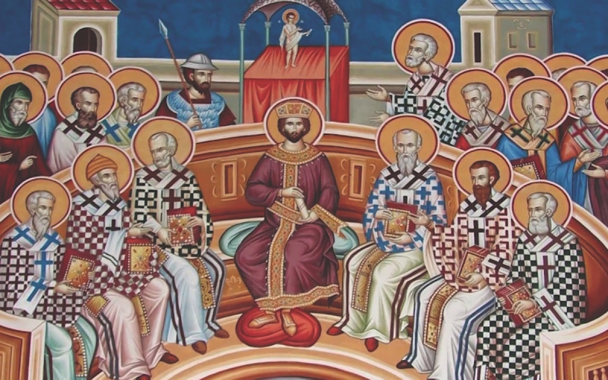 К 1700-летию Первого Вселенского Собора в Никее